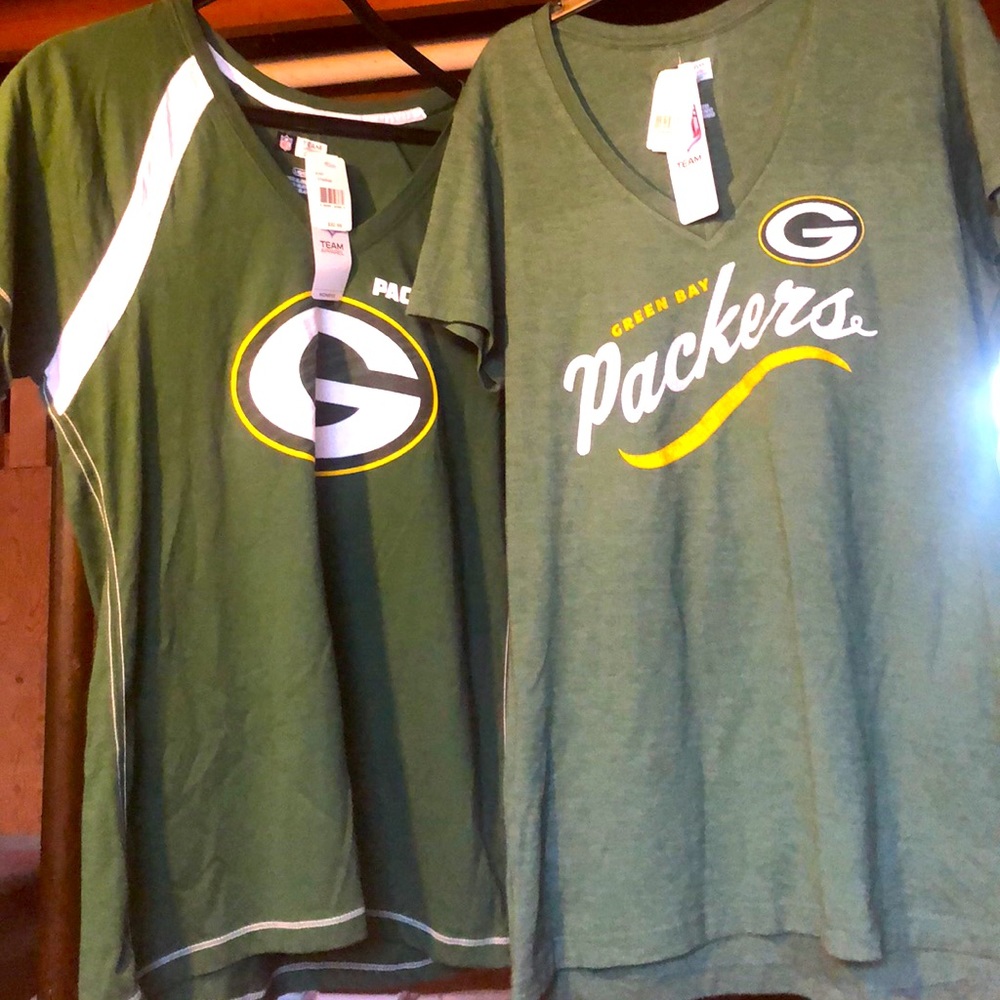 ❌SOLD❌ Elsewhere. NWT Bundle of 2️⃣ Women’s L NFL Packers